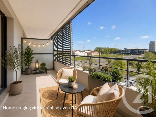 Appartement T2 à vendre - 2 pièces - 57.03 m2 - TOULOUSE - 31 - MIDI-PYRENEES - Century 21 Côte Pavée